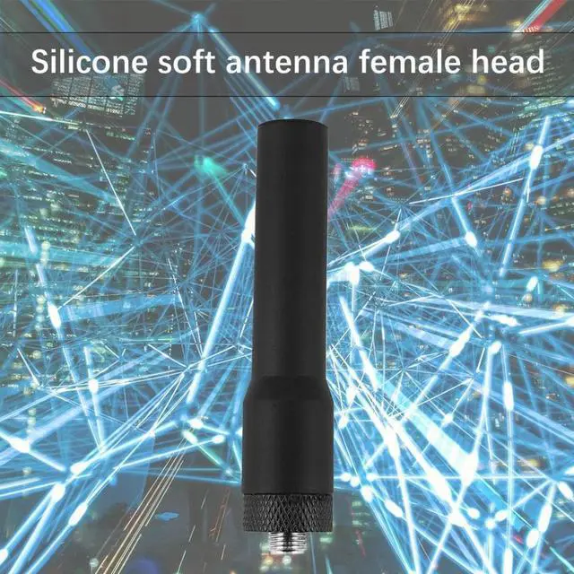 Alt view image 2 of 2 - 1PC Mini SMA-F Female Dual Band Soft Antenna SF20 for BAOFENG Walkie Talkie UV-5R Plus UV-5RE Plus UV5RC UV-82 UVB5 UVB6 Hot