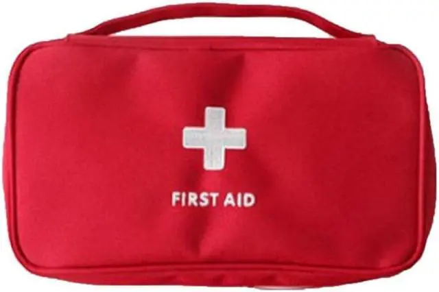 Alt view image 2 of 2 - First Aid Bag Outdoor Mountain Climbing Car Emergency Bag For First Aid Supplies Family Fire Aid Bag Portable Bag