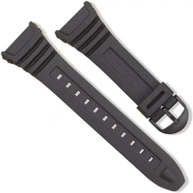 Alt view image 2 of 2 - Silicone Watch Band Stainless Steel Pin Buckle Watchband for Casio W-96H Sports Men Women Strap Bracelets Dropshipping