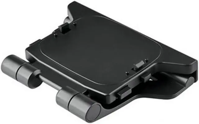 Alt view image 2 of 2 - Durable Use Plastic Black Plastic TV Clip Clamp Mount Mounting Stand Holder Suitable for Microsoft Xbox 360 Kinect Sensor