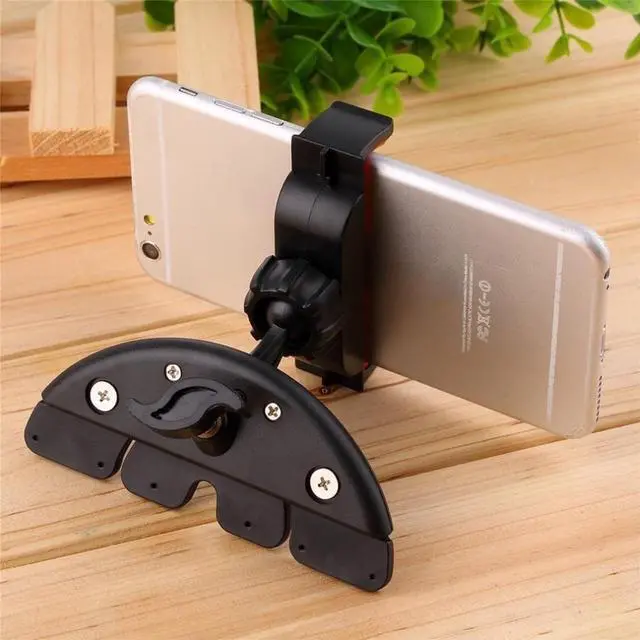 Alt view image 2 of 2 - Universal Car CD Slot Cell Phone Mount Holder Stand Cradle For iPhone 5SE 6S Mobile Phone and GPS Bracket Stand