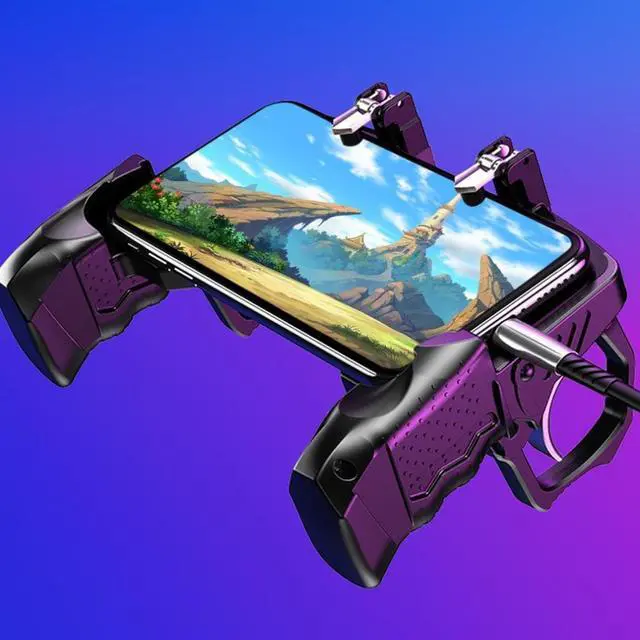 Main image of Gamepad Joystick For PUGB Controller Mobile Gaming Gamepad Shooter Free Fire Trigger Button For iPhone Android