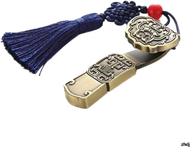 Main image of USB Flash drive Metal 8GB Pen Drive Storage Memory Disk Simple Style for Computer PC Tablet With Chinese Knot