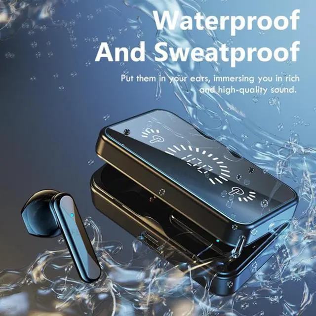 Alt view image 2 of 2 - S20 TWS Bluetooth-Compatible Earphones Stereo Sport Headset Waterproof Wireless Headphone 3500mAh Charging Box Earbuds With Mic
