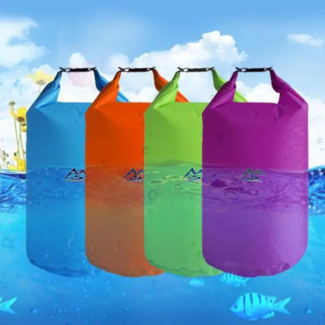 Alt view image 2 of 2 - 5L/10L/20L/40L Outdoor Dry Waterproof Bag Dry Bag Sack Waterproof Floating Dry Gear Bags For Boating Fishing Rafting Swimming