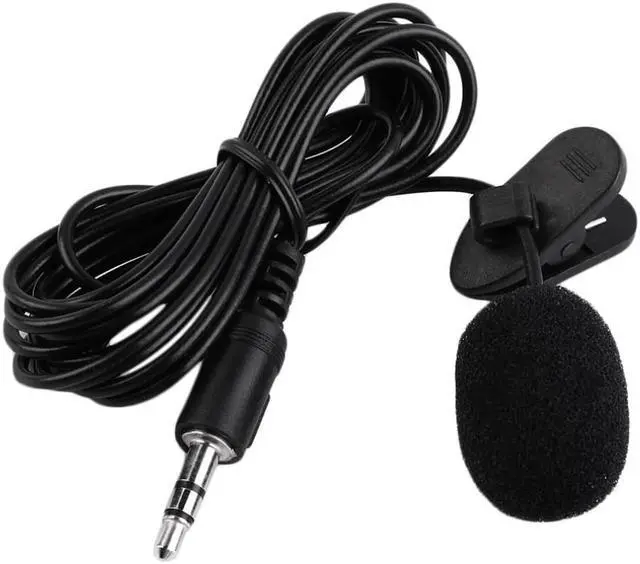 Main image of 2020 est Portable External 3.5mm Hands-free Mini Wired Clip-on Lapel Lavalier Microphone For PC Laptop 3.5mm External
