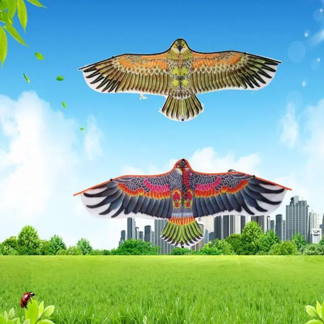 Alt view image 2 of 2 - Toys 1.1m Huge Eagle Kite  Novelty Toy Kites Eagles Large Flying For Children's Best Gift