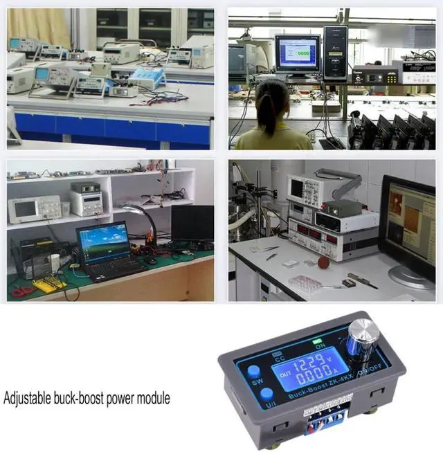Alt view image 2 of 2 - DC-DC Buck Boost Converter CC CV 0.5-30V 4A 5V 6V 12V 24V Power Module Adjustable Regulated Laboratory Power Supply