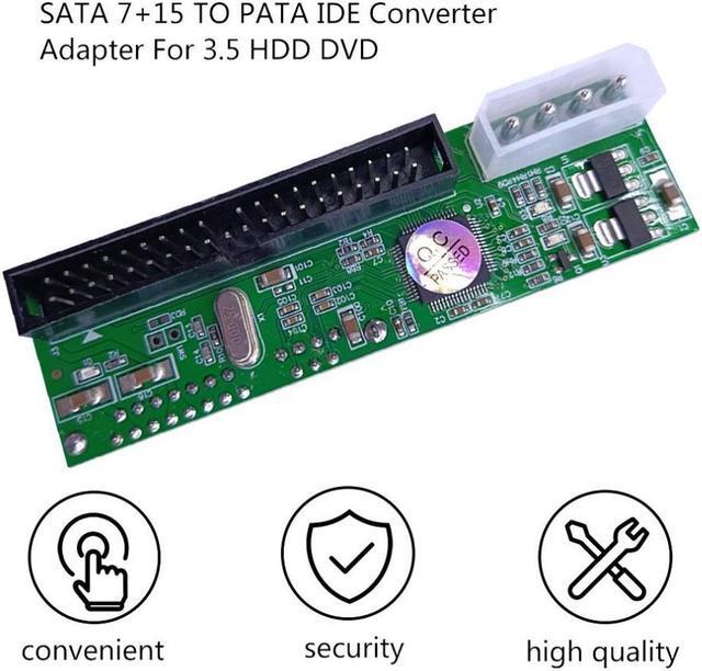 Alt view image 2 of 2 - SATA TO PATA IDE Converter Adapter Plug&Play Module Support 7+15 Pin 3.5/2.5 SATA HDD DVD Adapter Dropshipping Wholesale