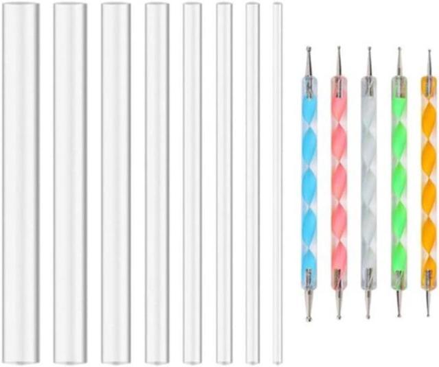 13PCS Mandala Dotting Tools Set Pen Dotting Tools Mandala Stencil Ball  Stylus Paint Tray for Painting Rocks, Coloring, Drawing