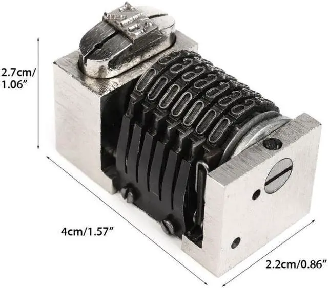 Alt view image 2 of 2 - 1pcs 6 digits Letterpress Numbering Machine Forward Numbering For Heidelberg Windmill Automatic Numbering Machine Dropshipping