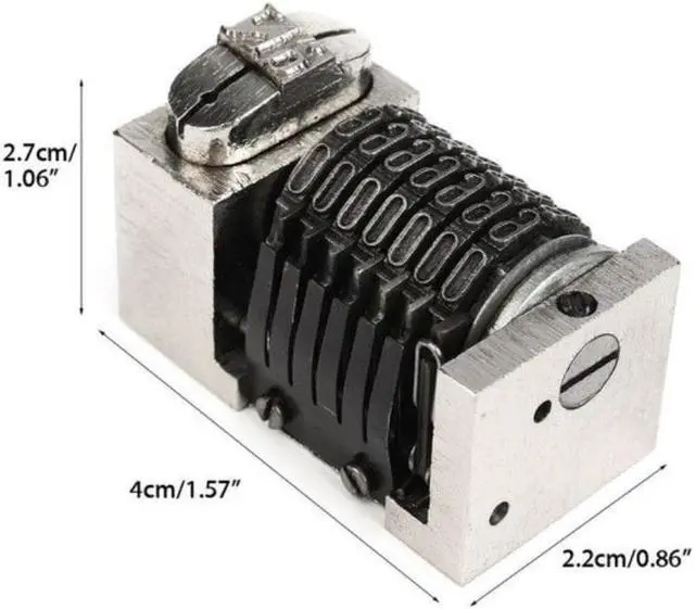 Main image of 1pcs 6 digits Letterpress Numbering Machine Forward Numbering For Heidelberg Windmill Automatic Numbering Machine Dropshipping