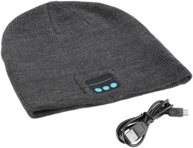 Main image of Wireless Bluetooth Hat Winter Warm Beanies With V3.0+ EDR Music Hat Skullies Unisex Cool Knitted Cap Hot Sale