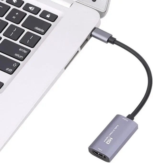 Alt view image 2 of 2 - Video Capture Card USB 3.0 HDMI-compatible To USB C Audio Capture Card Capture With Type-C Adapter Devicesa