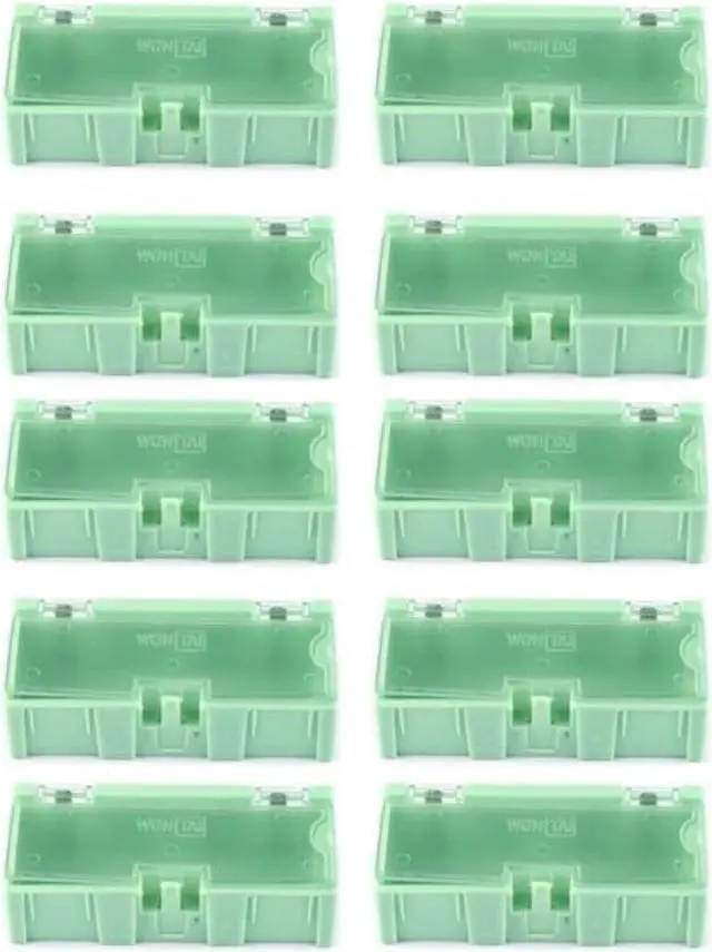 Main image of 10pcs Cells Portable Jewelry Tool Storage Box Container Ring Electronic Parts Screw Beads Hardware tool Organizer Plastic Case