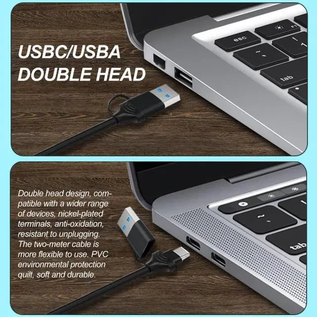 Alt view image 2 of 2 - USB A/C Dual Interface HD Video Capture Card  HDMI-compatible To  USB 3.0 Acquisition Card With Cable For Gaming Live Streaming