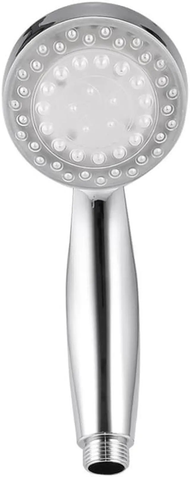 Main image of Romantic Automatic Magic 7 Color 5 LED Lights Handing Rainfall Shower Head Single Round Head RC-9816 For Water Bath Bathroom
