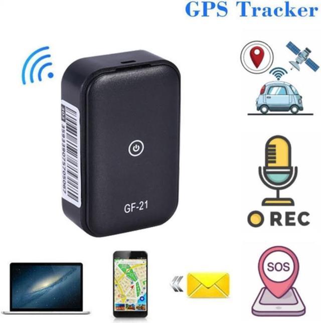 GF21 Magnetic Mini Car Tracker GPS Real Time 32GB Tracking Voice Locator Device GPS Tracker Real-Time Vehicle Locator