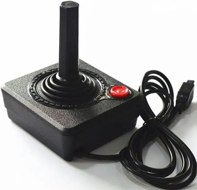 Main image of Hot Retro Classic Controller Gamepad Joystick For Atari 2600 Game Rocker With 4-Way Lever And Single Action Button Dropshipping
