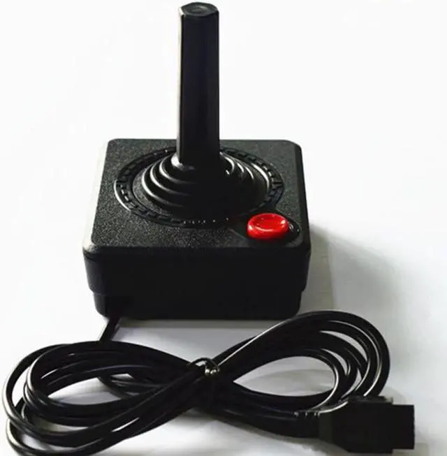 Alt view image 2 of 2 - Hot Retro Classic Controller Gamepad Joystick For Atari 2600 Game Rocker With 4-Way Lever And Single Action Button Dropshipping