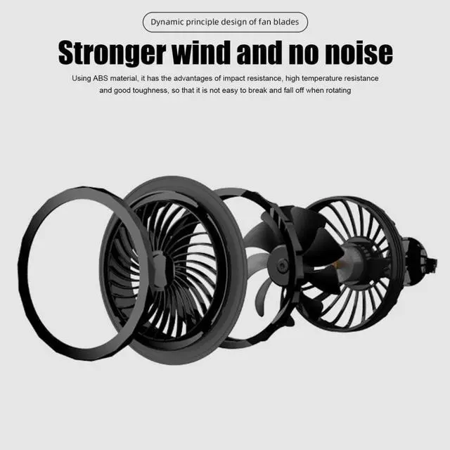 Alt view image 2 of 2 - Air Conditioner Fan Men Outdoor Summer Coat USB Electric Fan Cooling Jackets Men 5V Air Conditioning Fan With Usb Cable Hot Sale