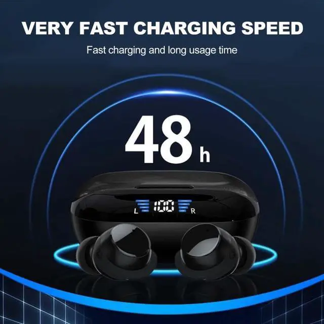 Alt view image 2 of 2 - T9 TWS Wireless Bluetooth 5.3 Earphones Earbuds Noise Reduction Gaming Headset Waterproof Sport Touch Headphones For Android Hot