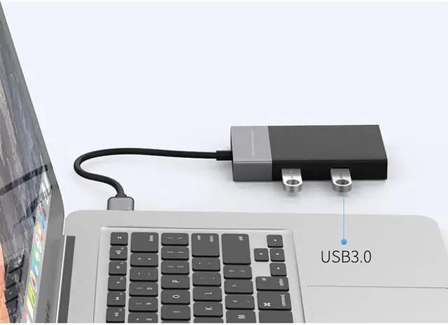 Alt view image 2 of 2 - 6 In 1 USB 3.0 Card Reader Memory Smart Card Reader 8cm Cable For Laptop SD TF CF Compact Writer OTG U Flash Disk Card Adapter