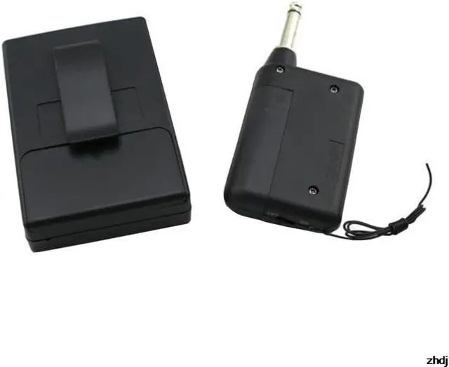 Alt view image 2 of 2 - 1pc Wireless FM Transmitter Receiver Lapel Clip On Microphone Mic System Set for Wedding Meeting Wireless Receiver Lapel