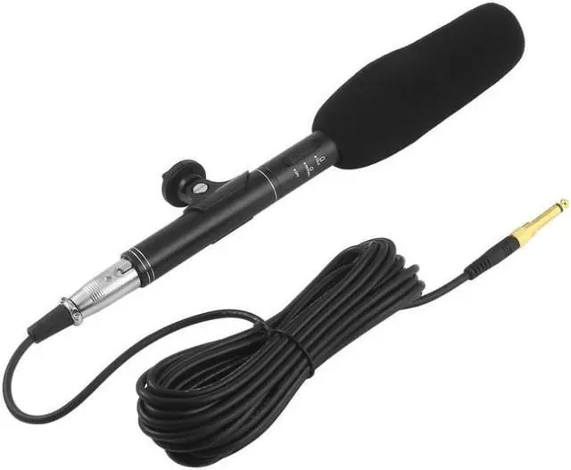 Main image of 2022 Professional Vioce Recording Broadcast Stereo Condenser Conference Interview Microphone For DSLR SLR Camera Microfone