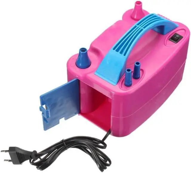 Alt view image 2 of 2 - Balloon Air Pump 220V-240V Electric High Power Two Nozzle Air Blower Balloon Inflator Pump Fast Portable Inflatable Tool