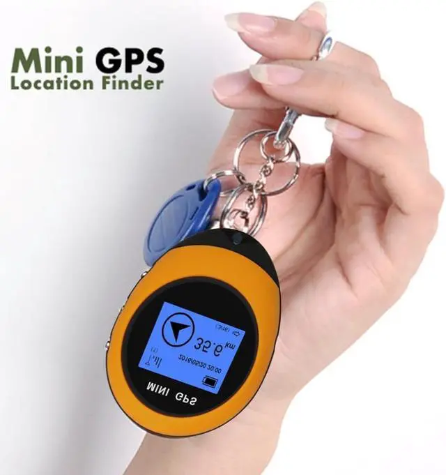 Alt view image 2 of 2 - GPS Positioner Handheld With Buckle Satellite Mini Navigation Satellite Compass Outdoor Sport Travel Hiking Locator Wholesale