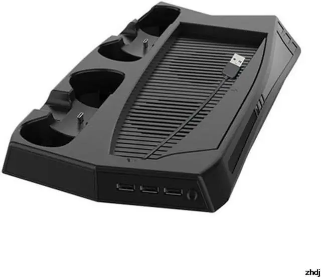 Main image of Game Console Radiator For PS5 + Handle Charging Base For PS5 Two In One Including Two Charging Ports For DualSense Controller