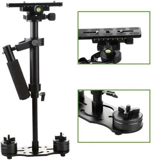 Alt view image 2 of 2 - S40 S60 S80 Steadycam Scalable Carbon Fiber Handheld Stabilizer Steadicam for Canon Nikon Sony DSLR Camera Compact Camcorder