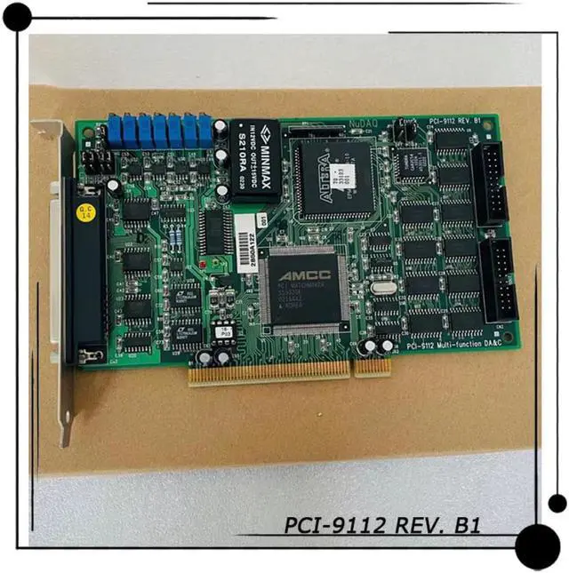 Main image of PCI-9112 REV. B1 For ADLINK PCI Acquisition Card Multifunctional Data Acquisition Card Perfect Tested