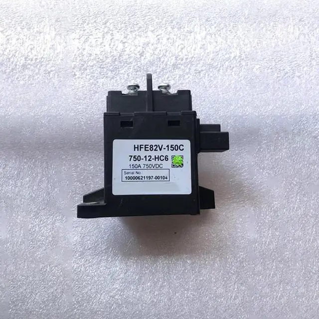 Alt view image 2 of 2 - High Voltage DC Relay 150A 750VDC Coil 12VDC HFE82V-150C 750-12-HC6