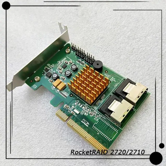 Main image of For RocketRAID 2720/2710 SAS 6Gb RAID PCIe 2.0 x8 Array Card Before Shipment Perfect Test