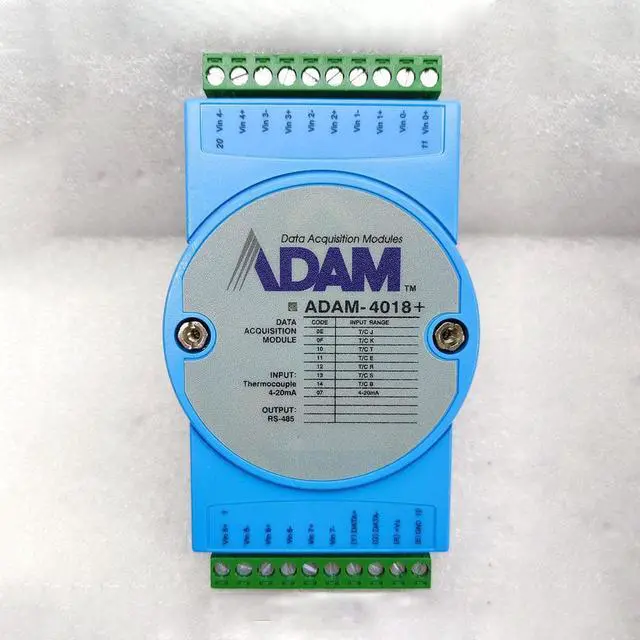 Main image of For Advantech ADAM-4018+ 8-channel Analog Thermocouple Temperature Acquisition Module