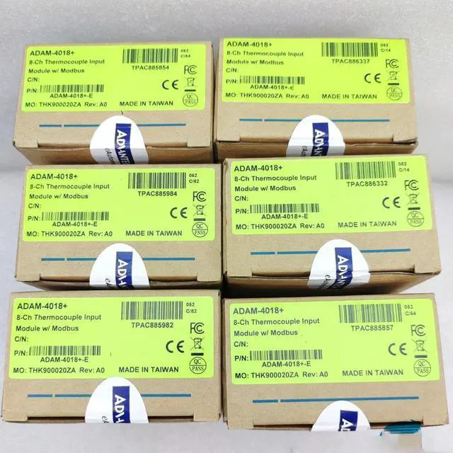 Alt view image 2 of 2 - For Advantech ADAM-4018+ 8-channel Analog Thermocouple Temperature Acquisition Module