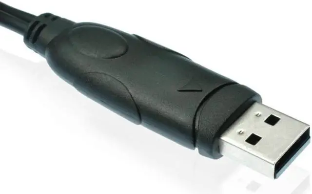 Alt view image 2 of 2 - USB Male to 6Pin PS2 for PS/2 Female Extension Cable Y Splitter Adapter Connector Conversion cable for Keyboard Mouse Scanner