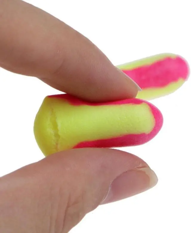 Alt view image 2 of 2 - 10 Pairs Disposable Soft Foam Earplugs Snore-Proof Sleep Ear Protector No Cords