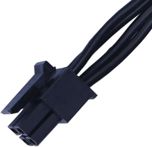 Alt view image 2 of 2 - Small 4Pin To 15Pin SATA Socket HDD SSD Hard Disk Drive Power Cable for HP Desktop Computer Pro G2 MT Mainboard 18awg