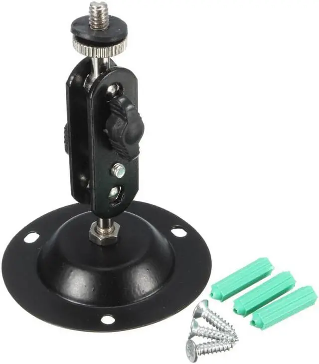 Main image of 1 Pcs Wall Mount Bracket Installation Monitor Holder Security Rotary CCTV Surveillance Camera Stand