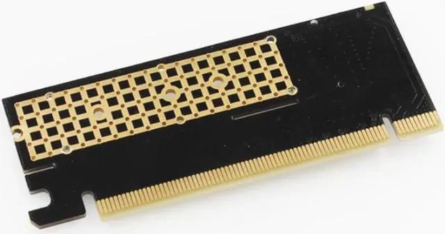 Alt view image 2 of 2 - M.2 NVMe SSD NGFF TO PCIE 3.0 X16 X4 Adapter M Key Interface Expansion Card Full Speed Support 2230 to 2280 SSD