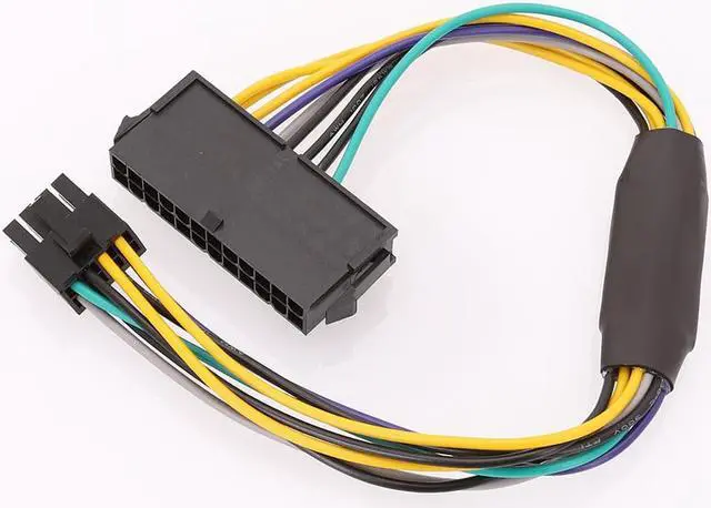Alt view image 2 of 2 - 24 Pin to 8 Pin ATX PSU Power Adapter Cable Compatible with DELL Optiplex 3020 7020 9020 Precision T1700 12-inch(30cm)