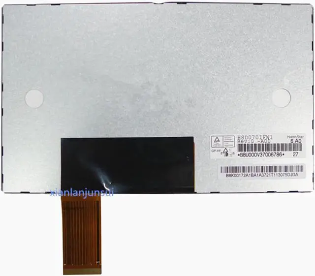 Main image of 7 inch HSD070IFW1 HSD070IFW1-A00 7 inch TFT LCD screen 40pin 1024*600