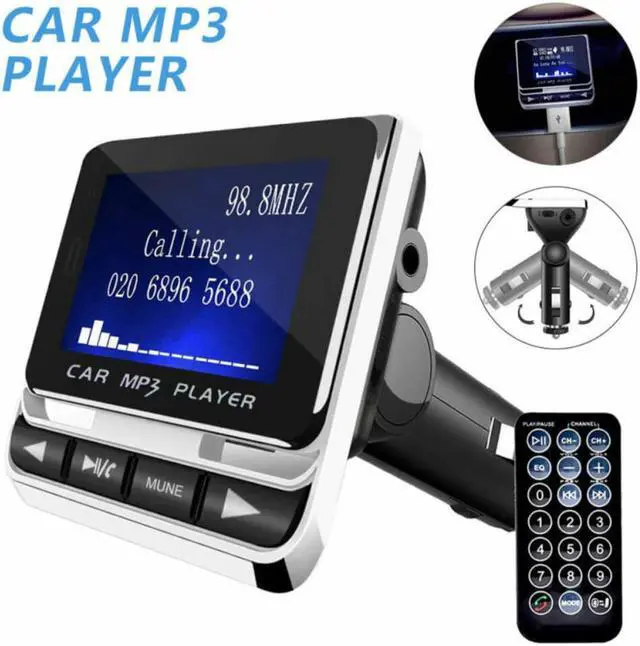 Main image of 2021 Car MP3 Music Player Bluetooth 5.0 receiver FM transmitter Dual USB QC3.0 Charger U disk / TF Card lossless Music