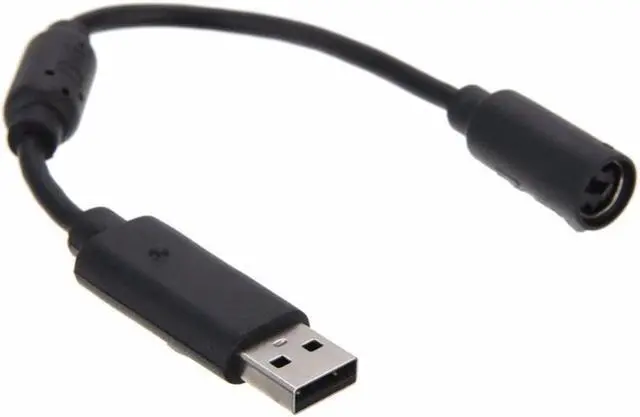 Alt view image 6 of 6 - USB Breakaway Extension Cable Cord Adapter for Xbox 360 Wired Gamepad Controller