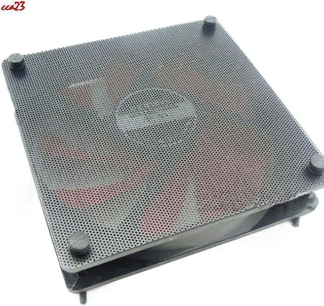 Alt view image 4 of 7 - Hot Selling 5PCS/lot 120mm Cuttable Black PVC PC Fan Dust Filter Dustproof Case Computer Mesh