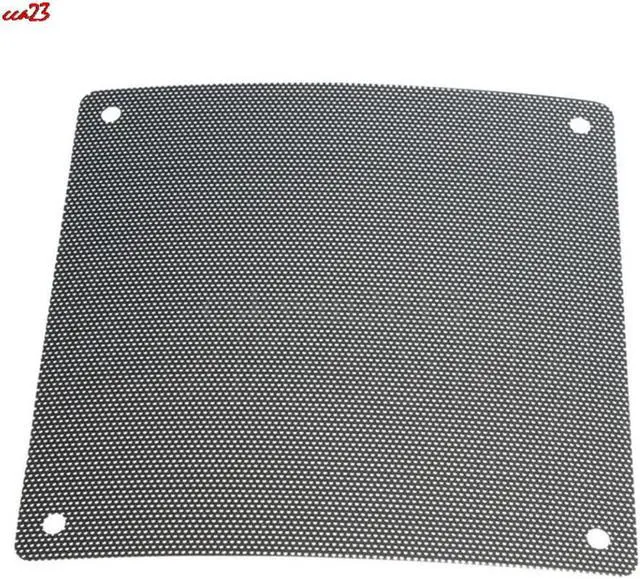 Alt view image 3 of 7 - Hot Selling 5PCS/lot 120mm Cuttable Black PVC PC Fan Dust Filter Dustproof Case Computer Mesh
