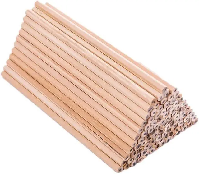 Main image of Natural Wooden Pencil Hexagonal Non-Toxic Standard Pencil Drawing Primary School Students Learning Office Sketching Pencil